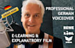 do a deep german male voice over for elearnings