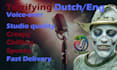 do a terrifying horror voiceover in dutch or english