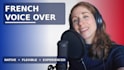 proofread your french script and provide a french voiceover