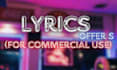 write the lyrics for your song, in any style small