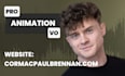record a male voice over for animations and cartoons