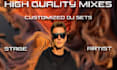 create a professional dj set for you