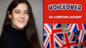 record a british female voiceover