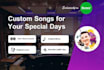 create a custom song for you