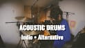record professional drums in indie, alternative, pop styles