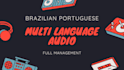 manage brazilian portuguese multi language audio