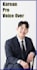 record a professional korean male voice over
