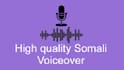 do high quality somali voiceover within 24 hours