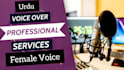 professional urdu, hindi voice over services