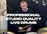 live record rnb, soul, hip hop drums professionally for you