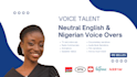 deliver neutral english or nigerian female voice overs