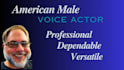 perform an american male voice over
