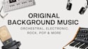 produce, mix and master original music for you