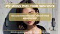 make a rvc model of your voice