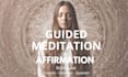 record a guided meditation and affirmations with a relaxing female voice