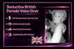record a sultry female voice over for audiobooks or storytelling