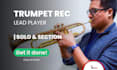record trumpet tracks for latin, jazz, pop