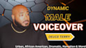 do an african american male voiceover