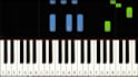 make a custom piano tutorial video for any song