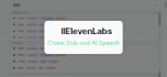 do ai voice magic, text to speech, cloning with elevenlabs