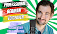 do a german voice over for your companies next imagefilm