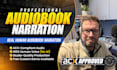 be your professional audiobook narrator to acx standards