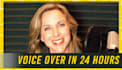 record authoritative, warm, and engaging voiceover for commercials or training