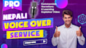do male voice over in nepali
