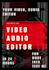 fix audio sound, background noise, edit any video audio