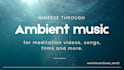 make cinematic ambient background music for your media