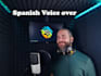 record a dubbing or voice over in spanish, no ia