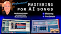 master ai songs for spotify, streaming platforms and commercial release