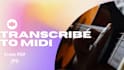 transcribe your sheet music to midi