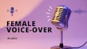do female arabic voiceover, IVR, documentary, narration