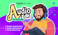 clean up audiobook, fix audio for acx in mp3, wav files