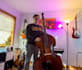 record professional upright bass double bass for any style