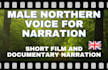 provide a documentary style male voice over