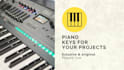 record custom piano or keyboard parts for your song