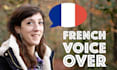 record a french female voice over