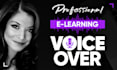 record a professional american elearning voiceover