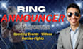 record a ring announcer voice over