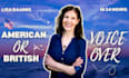 record your female american or british voiceover in 24 hours