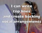sing lead vocals and add rich backing vocal harmonies