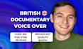 record an english british male documentary voice over narration