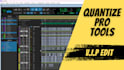 quantize your track for a professional sound
