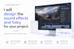 create professional sound design for your video