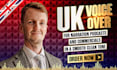 provide a professional engaging documentary style voiceover in a male UK accent
