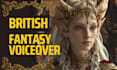 record your british female fantasy voiceover