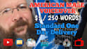 record an american male voice over today