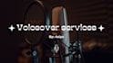 record a female american voiceover